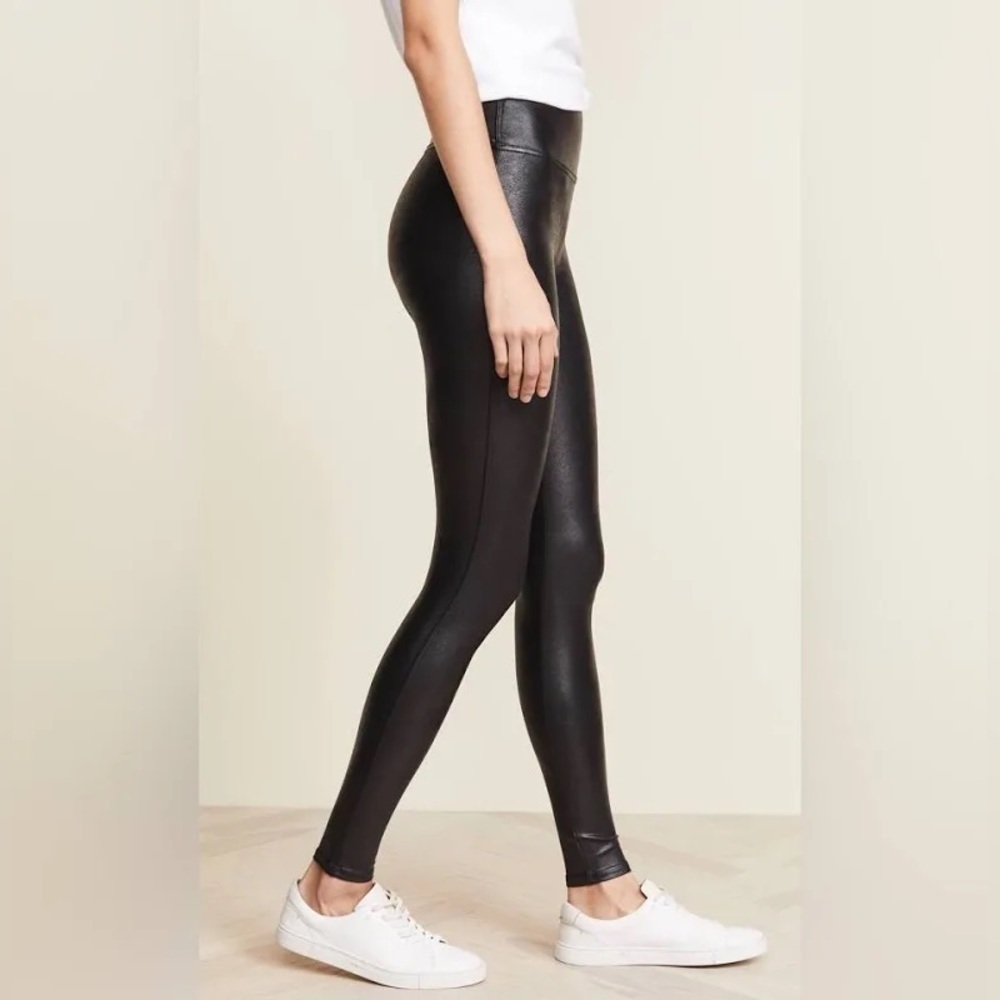 Serra Ladies' Faux Leather Leggings NWT Size M